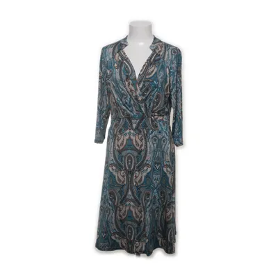 Robe portefeuille (Bleu, Marron, Multicolore) de Stockholms Klänningsfabrik
