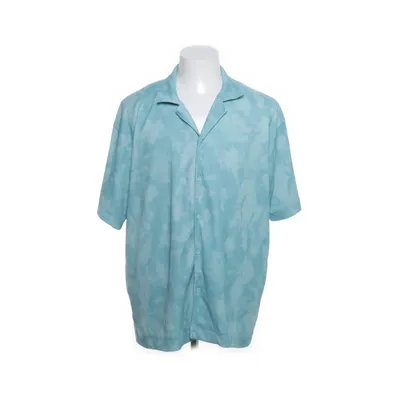 Short sleeve shirt (Turquoise) from Zara Elastane, Polyester
