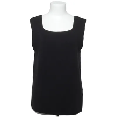 Tanktop  (Sort) fra Wico Akryl, Merinould