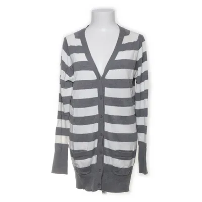 Cardigan (Gris, Blanc) de Race Marine Coton, Polyamide