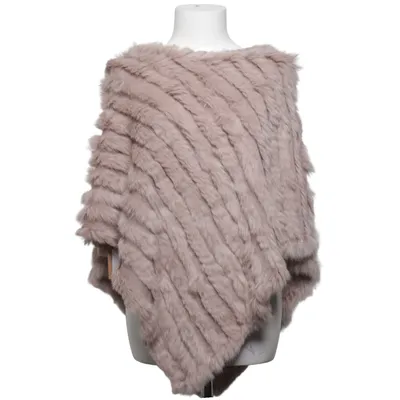 Pelzponcho (Beige) von Rosenvinge Acryl, Pelz
