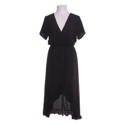 Wrap dress (Black) from Scamm Polyester, Elastane