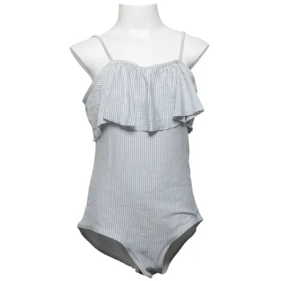 Maillot de bain une pièce (Bleu, Blanc)