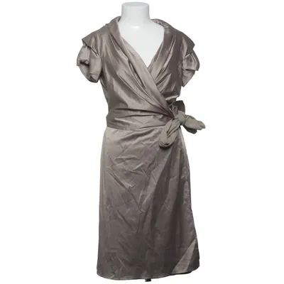 Omlottklänning (Beige) från Smooph Bomull, Elastan, Polyester