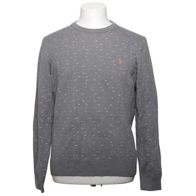 Trui (Grijs) van Farah Vintage Katoen, Wol