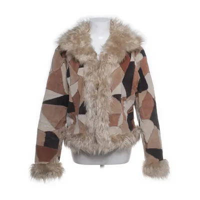 Leather jacket (Beige, Multicolored) from Clockhouse