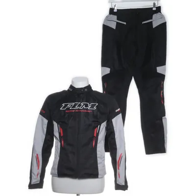 Motorcycle gear (Black, Multicolored) from FLM Polyester