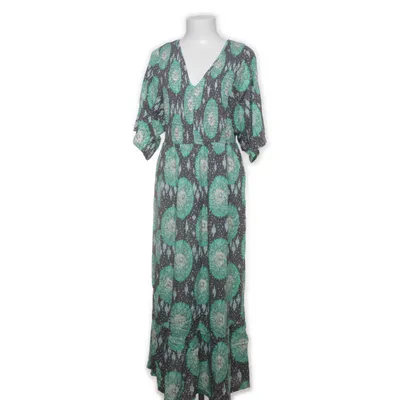 Maxi jurk (Groen, Zwart, Meerkleurig) van Soyaconcept Viscose