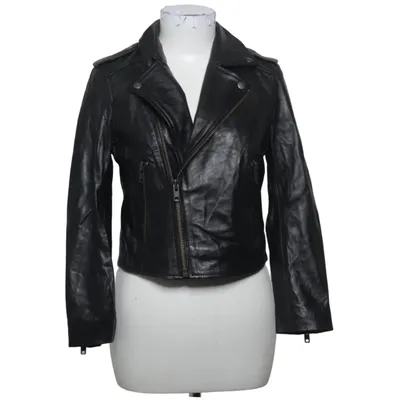 Biker jacket (Black) from Muubaa Cotton, Leather, Polyester