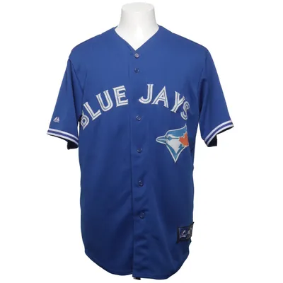 Baseballtrøje (Blå) fra Majestic Polyester