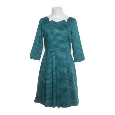 Dress (Green, Blue) from Van Hassels Cotton, Elastane