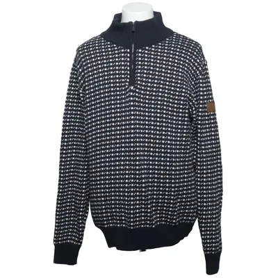 Sweater (Blue, White) from Mount Zero Cotton, Polyester