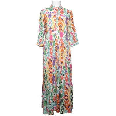 Robe chemise (Multicolore) de Lolive Verte Viscose