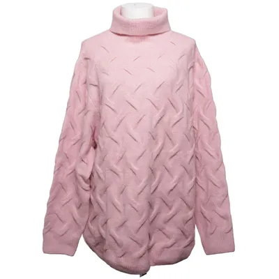 Rollkragenpullover (Pink) von Åshild Acryl, Elasthan, Nylon