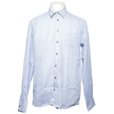 Overhemd (Blauw, Wit) van Bruun & Stengade Katoen