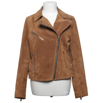 Veste de motard (Marron) de Livelo Daim