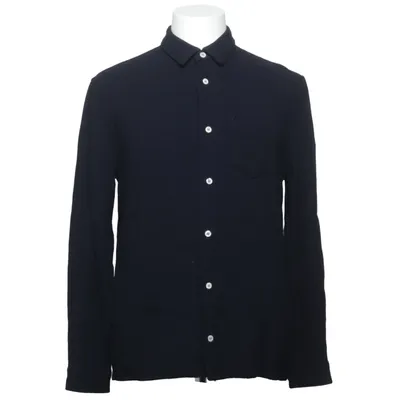 Shirt (Blauw) van Séfr Viscose, Wol
