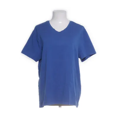 Top (Blauw) van Camp David Katoen, Elastaan