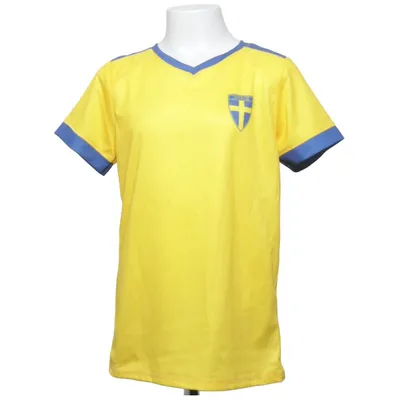 Fodboldtrøje (Gul, Blå) fra Heja Sverige Polyester