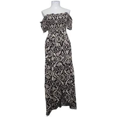 Maxikjole (Sort, Beige) fra New Collection Viscose