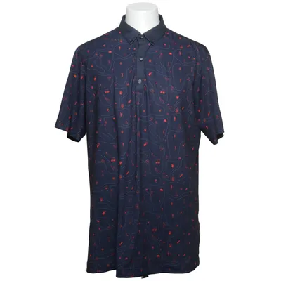 Poloshirt (Blauw) van Galvin Green Elastaan, Polyester