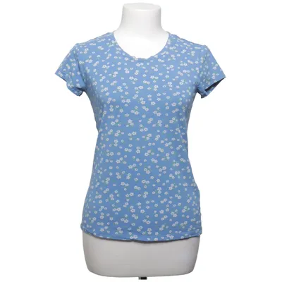 T-shirt (Bleu, Blanc) de Clockhouse by C&A Coton, Élasthane
