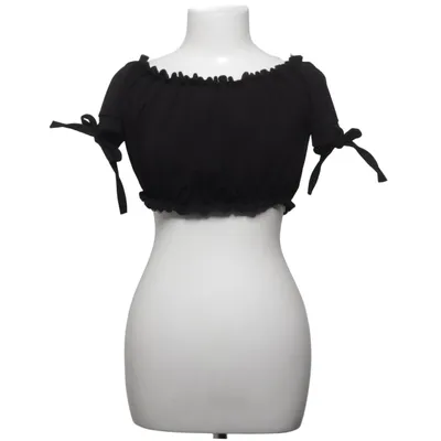 Crop top (Svart) från Cameo Rose Elastan, Polyester
