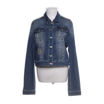 Spijkerjas (Blauw) van Desigual Katoen, Polyester