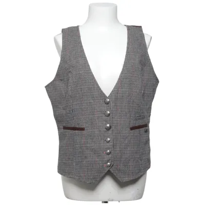 Kostuumgilet (Bruin, Grijs) van Gin Tonic Polyester, Wol