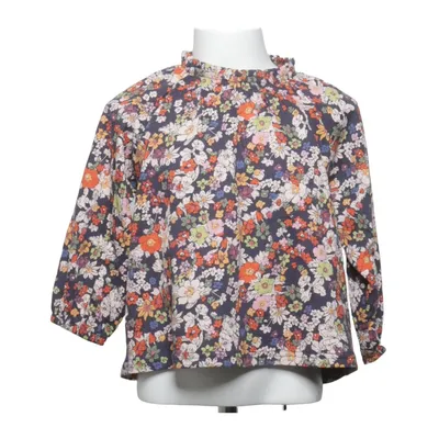 Blouse (Bleu, Multicolore) de Next Coton, Élasthane, Polyester