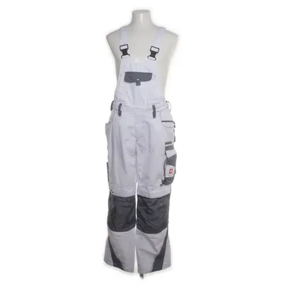 Overalls (White, Gray) from Engelbert Strauss Polyester, Cotton