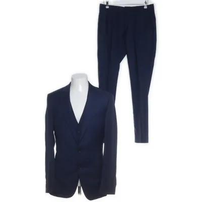 Kostym (Blå) från Hugo Boss Kupro, Ull, Viskos
