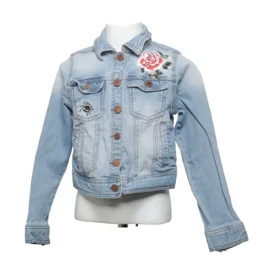 Spijkerjas (Blauw, Meerkleurig) van Lab Industries Katoen, Elastaan