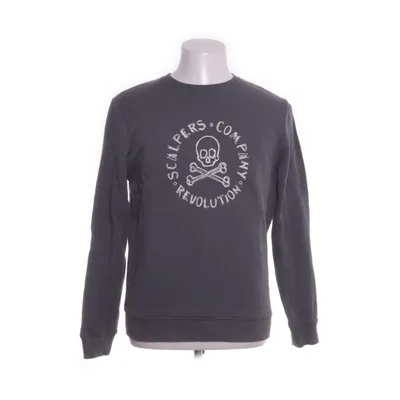 Sweatshirt (Petrol, Wit) van Scalpers Katoen
