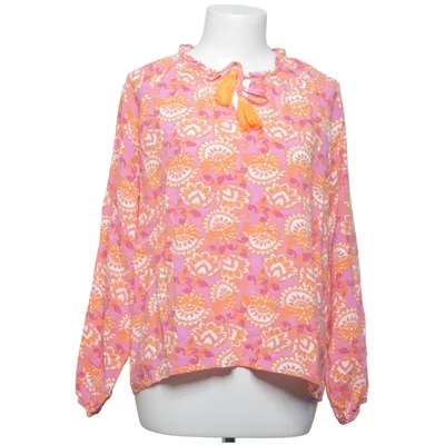 Blouse (Pink, Orange, White) from Zwillingsherz Viscose