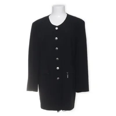 Blazer (Zwart) van Hucke Elastaan, Polyester, Wol