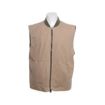 Ydervest (Beige, Grøn) fra Only & Sons Bomuld, Polyester