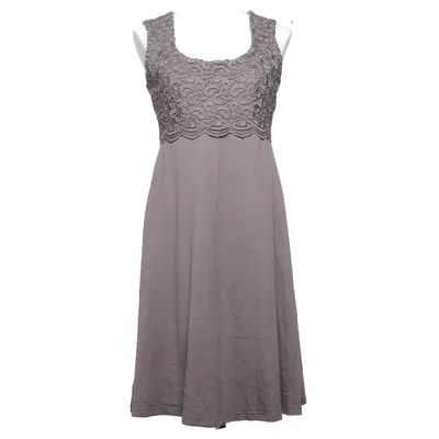Dress (Gray) from Comma Cotton, Polyester