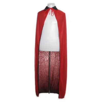 Mantel (Zwart, Rood)