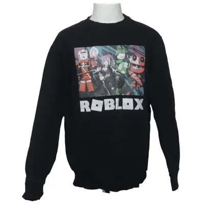 Collegetröja (Svart) från Roblox Bomull
