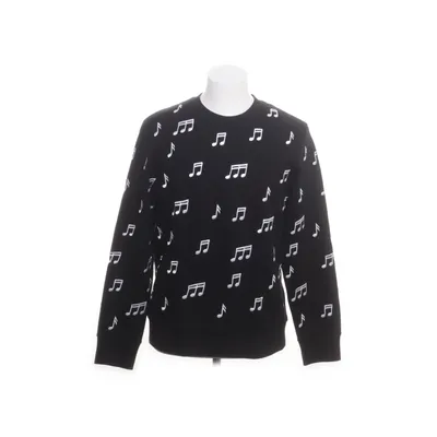 Sweatshirt (Black) from Sandro Paris Cotton, Elastane