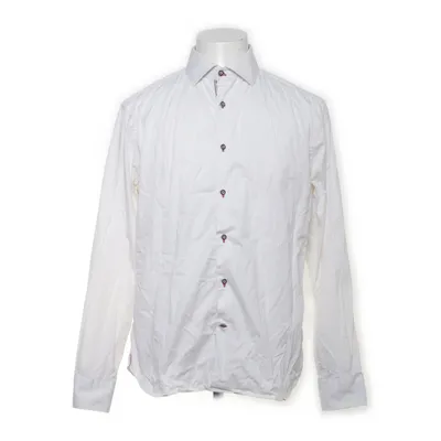 Skjorta (Vit, Blå, Röd) från Riley Bomull, Elastan, Polyamid