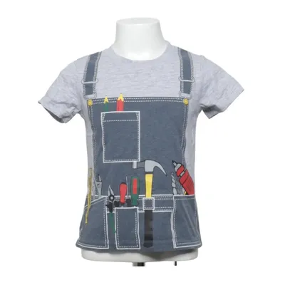 T-shirt (Grijs, Blauw, Meerkleurig) van Åhléns Kids Katoen, Viscose