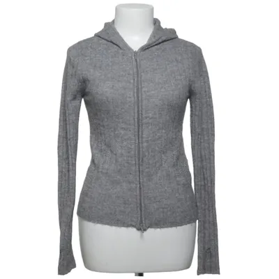 Hoodie (Gray) from Pull & Bear Acrylic, Elastane, Polyamide, Polyester, Wool