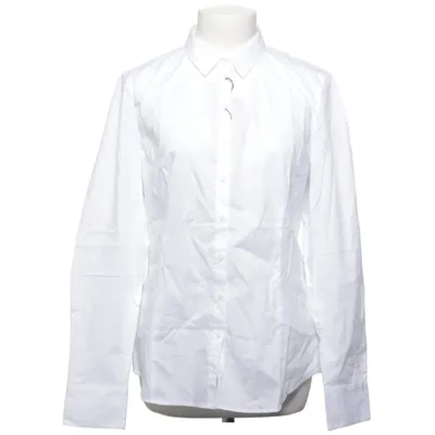 Shirt (Wit) van Marc O'Polo Katoen, Elastaan