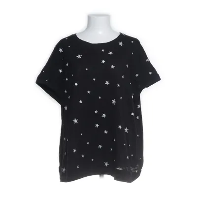 T-shirt (Sort, Hvid) fra BPC Bonprix Collection Bomuld