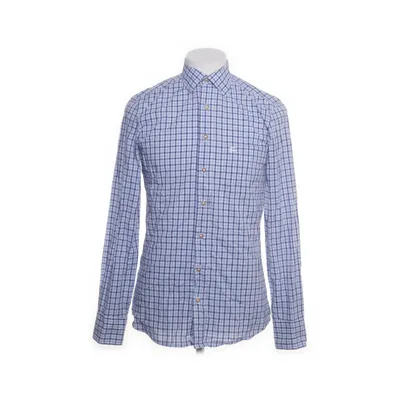 Skjorta (Blå, Vit) från Trachten Bomull, Polyester