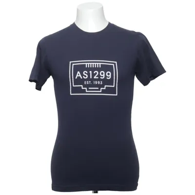 T-shirt (Blauw) van American Apparel Katoen, Polyester