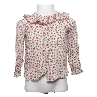 Blouse (Beige, Rood, Meerkleurig) van Zara