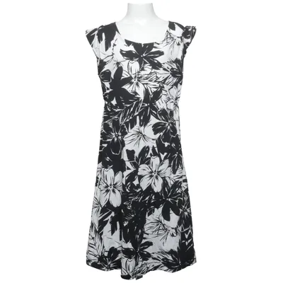 Kleid (Schwarz, Weiß) von H&M Young Baumwolle